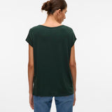 Camiseta VERO MODA plain Pine grove Dark Green