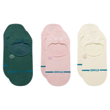 Pack of 3 STANCE Icon No Show Blue Socks