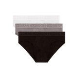 Pack de 3 Calzoncillos Slips DIESEL Roy Blanco / Gris