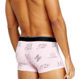 Pack de 3 Calzoncillos DIESEL Boxers Damien D-Box Negro Blanco