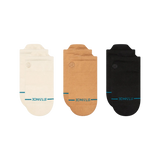 Pack de 3 Calcetines STANCE Icon Low Tab Canvas
