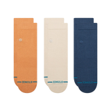 3er-Pack STANCE Icon Crew Navy Socken 