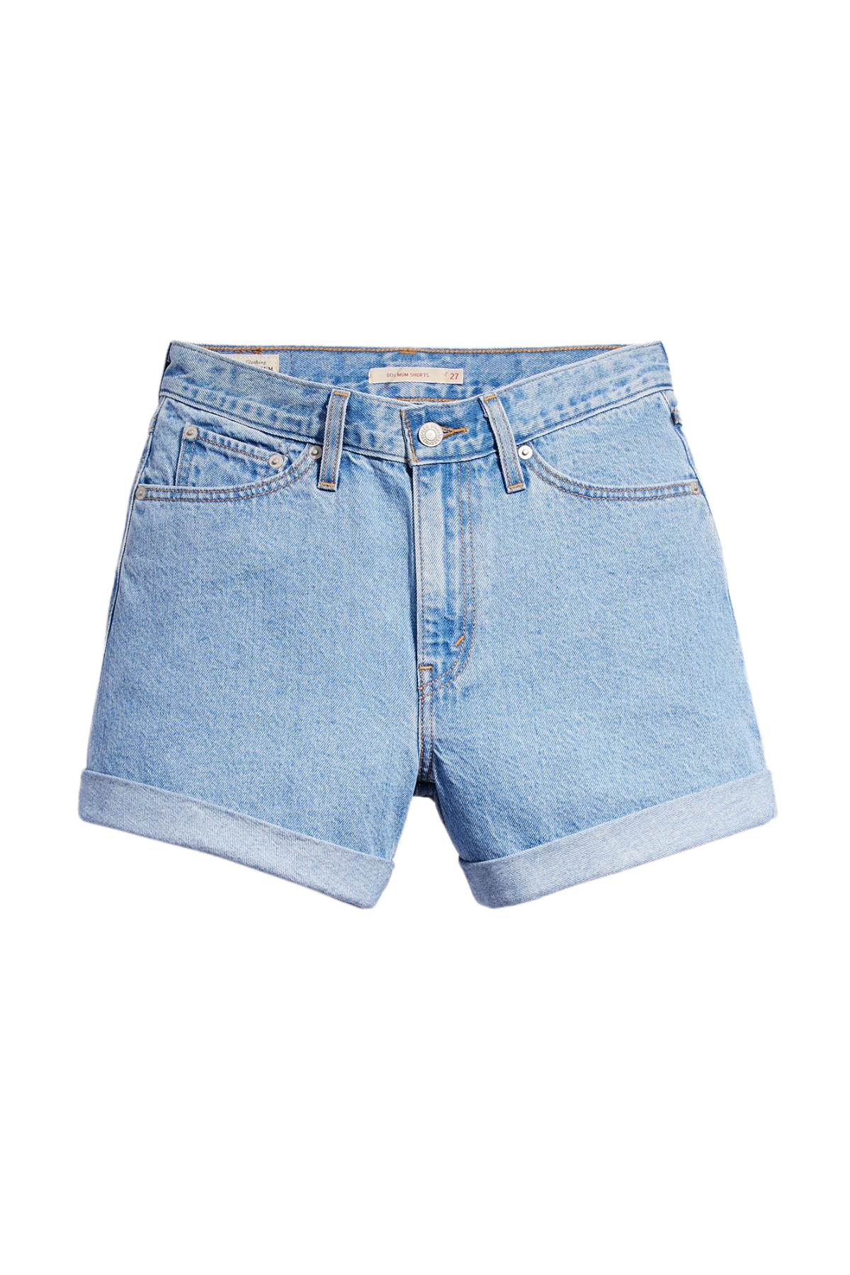 Pantalones Levi's® Cortos Mom De Los 80 Rolled Back to Blue