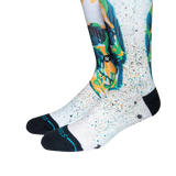 Calcetines STANCE Icon Crew Mark Oblow Skull