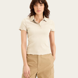Polo DOCKERS® Slim Buttercream Beige