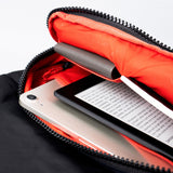 Bolso TOPOLOGIE A-Frame Bag Medium Black Tech Sateen