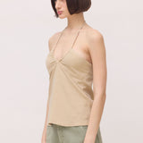 Top BLUE BANANA Mujer Vibe Camel