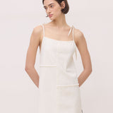 Vestido Corto BLUE BANANA Mujer Tear Off-White