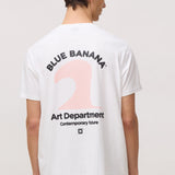 Camiseta BLUE BANANA Unisex Artist White