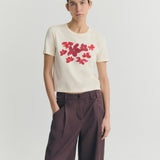 RED GARDEN PANNACOTA ZOWIE TEE