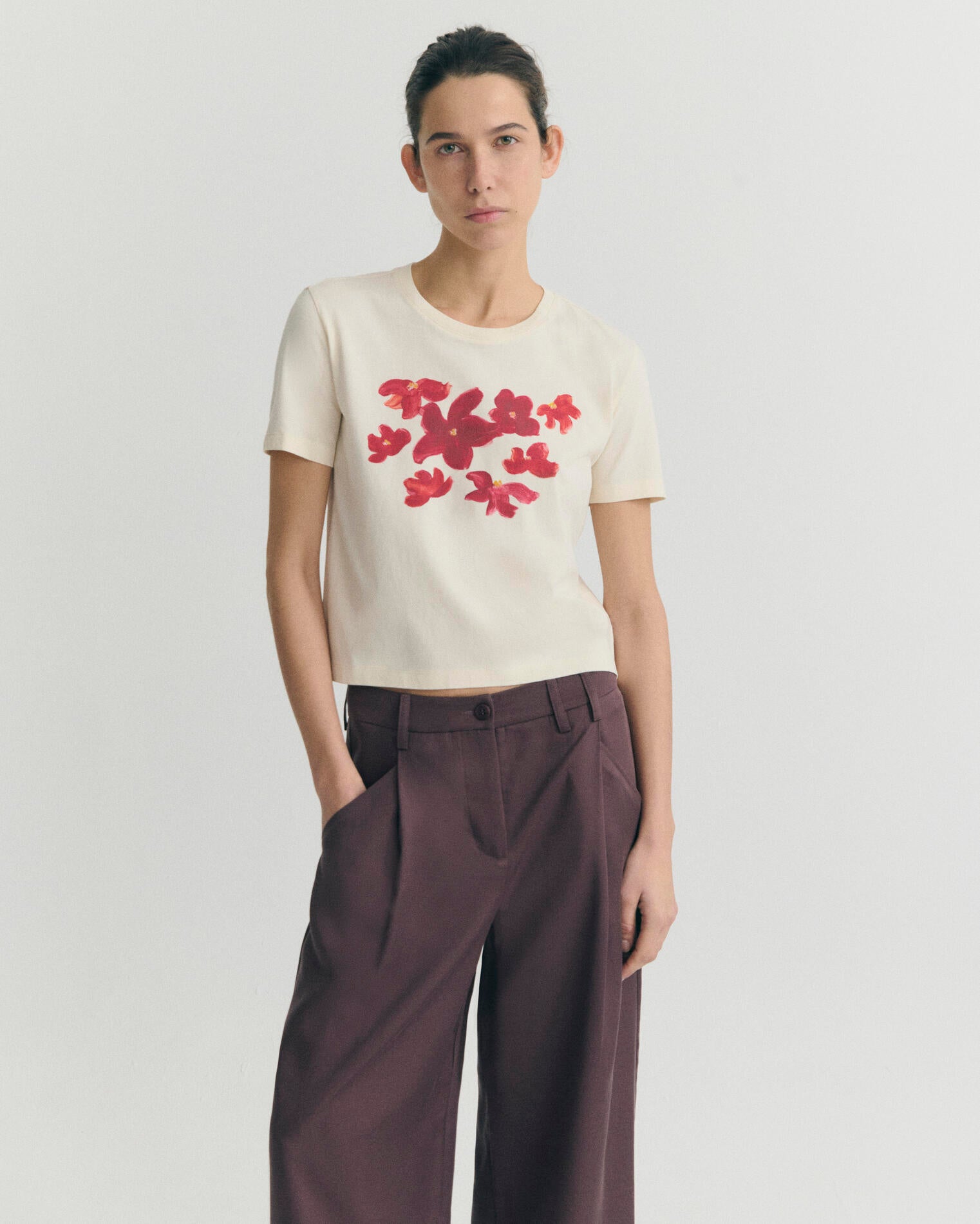 RED GARDEN PANNACOTA ZOWIE TEE