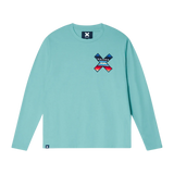 Camiseta BLUE BANANA Unisex Manga Larga Classic Acqua