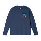 Camiseta BLUE BANANA Unisex Manga Larga Classic Azul Imperial