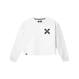 Sudadera BLUE BANANA Mujer Classic Blanca