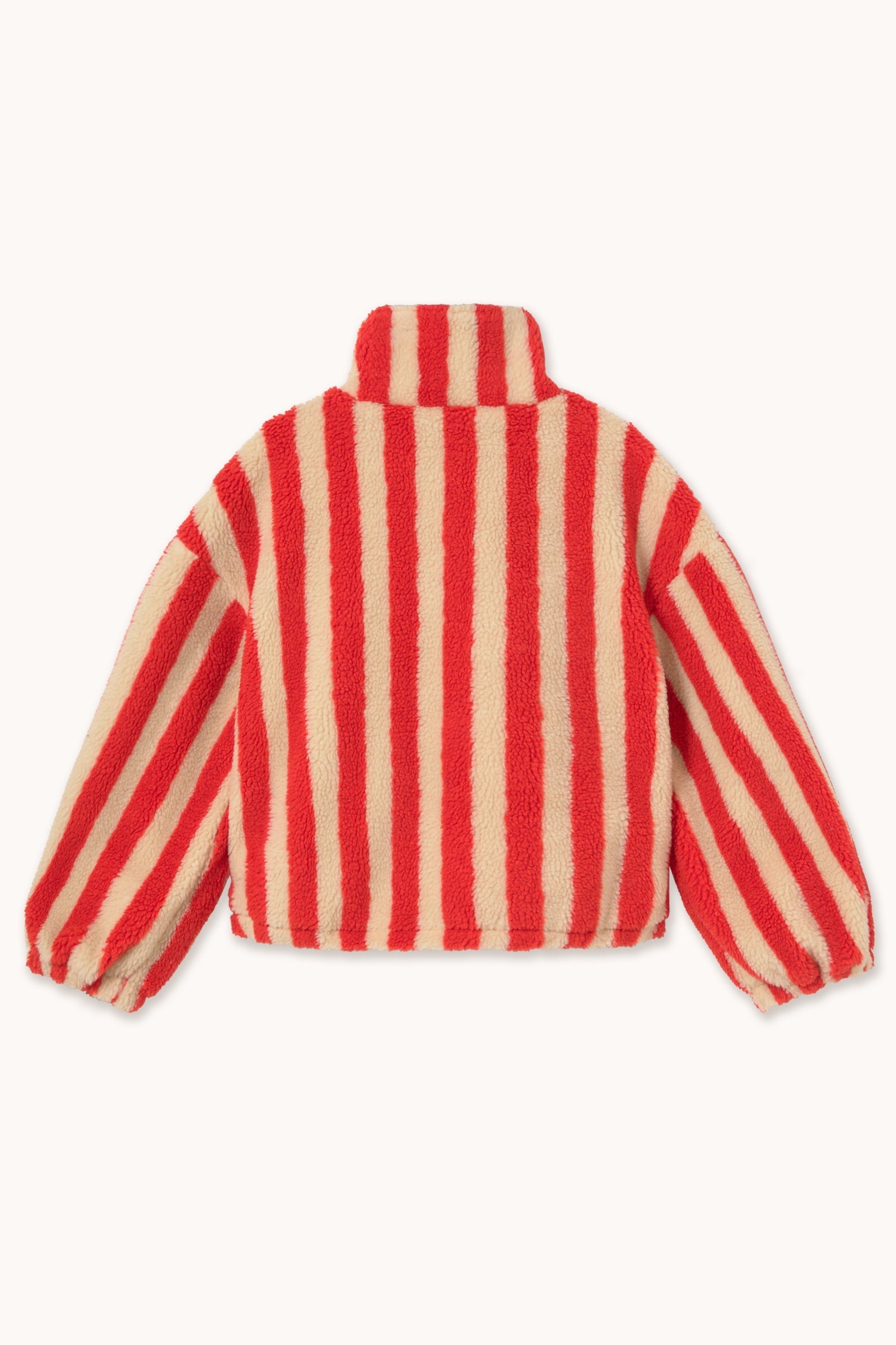 Chaqueta sherpa Wide Stripes The Tiny Big Sister - lateral
