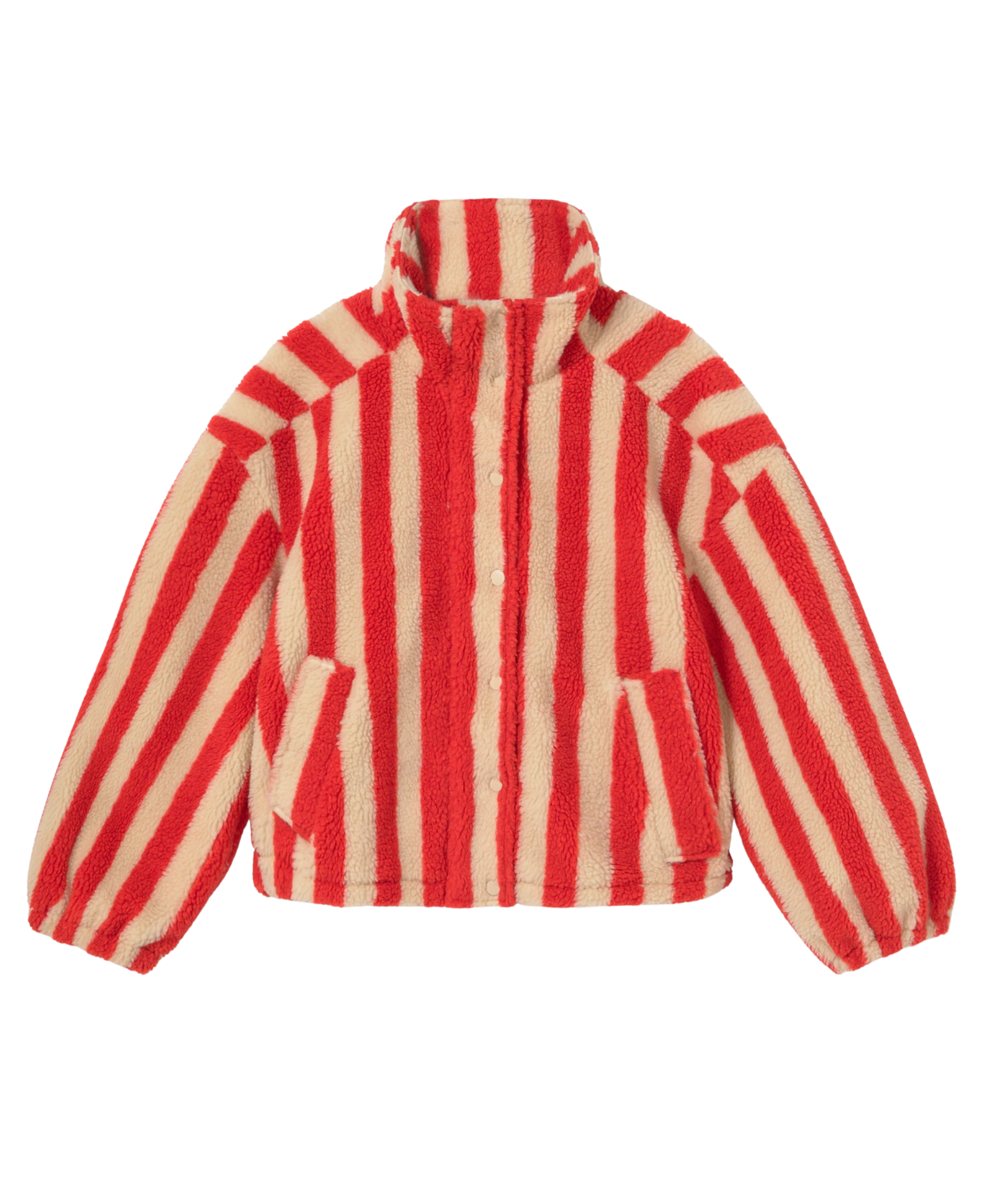 Chaqueta sherpa Wide Stripes The Tiny Big Sister AW26-653