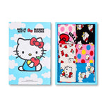 Pack de 6 calcetines HAPPY SOCKS Hello Kitty - caja abierta con los seis diseños
