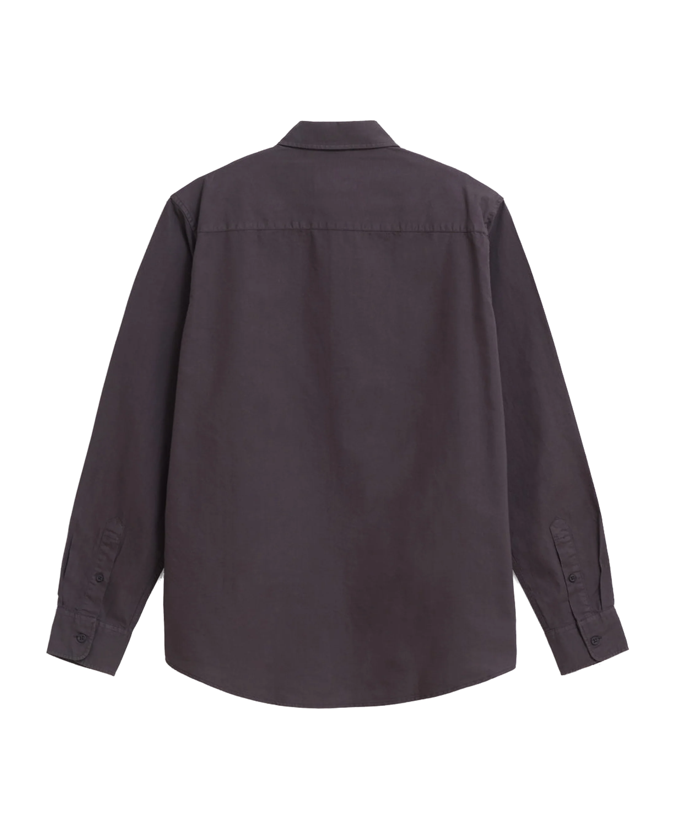 Camisa BLUE BANANA Loom Antracita - vista trasera