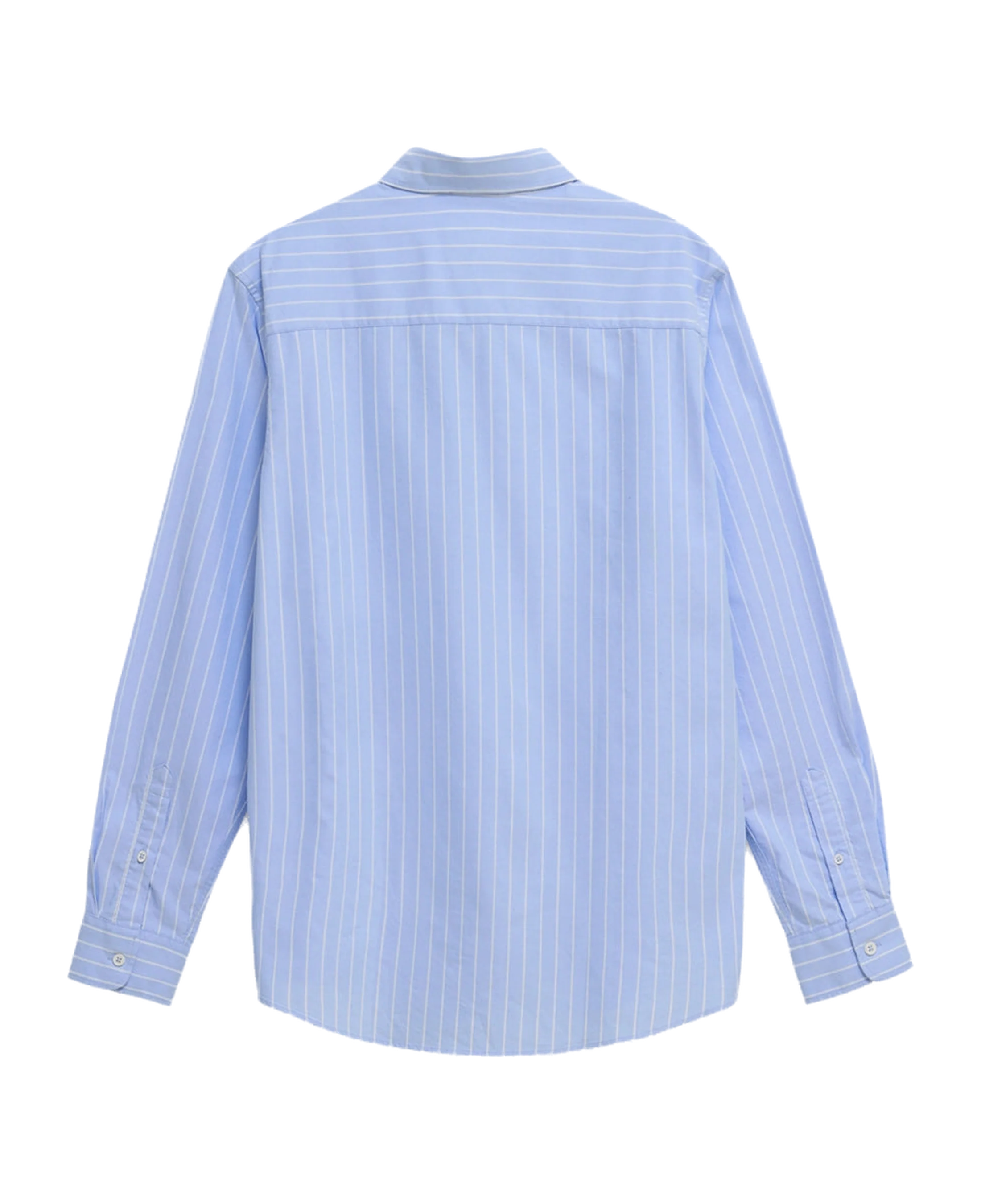 Camisa BLUE BANANA Stripes Light Blue - vista trasera