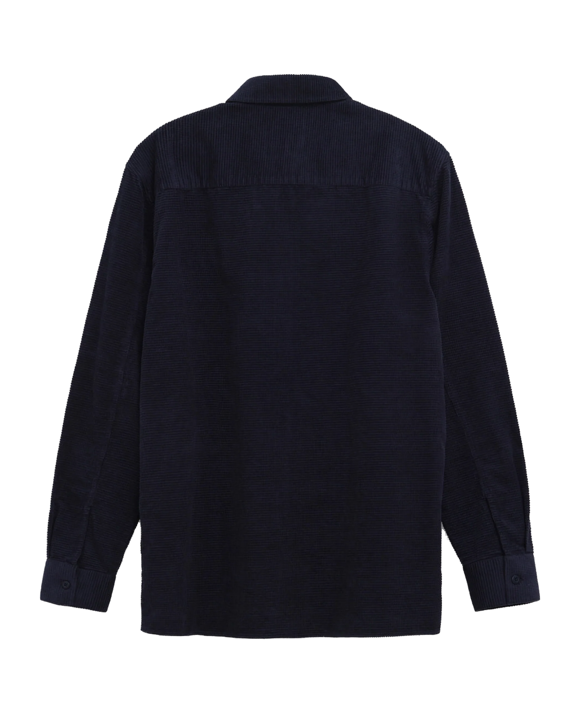 Sobrecamisa BLUE BANANA Waffle Indigo Blue - vista trasera