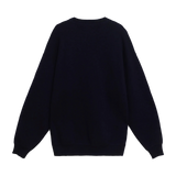 Jersey de punto BLUE BANANA Core Azul Marino - vista trasera