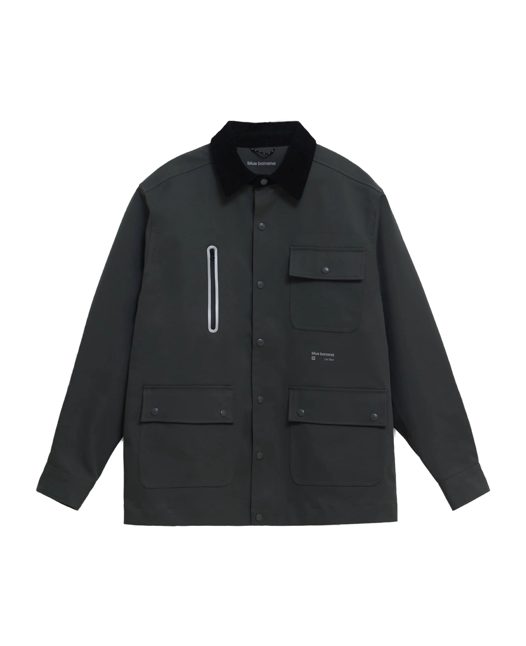 Chaqueta BLUE BANANA Mountain Antracita - vista frontal