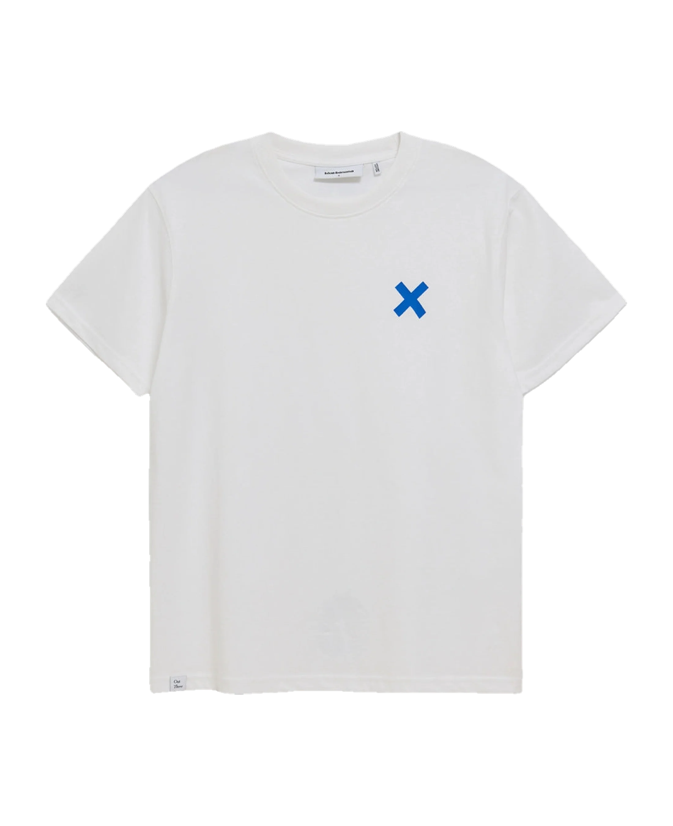 Camiseta BLUE BANANA Amsterdam Blanca - vista frontal