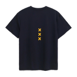 Camiseta BLUE BANANA Bonfire Azul Marino - vista trasera