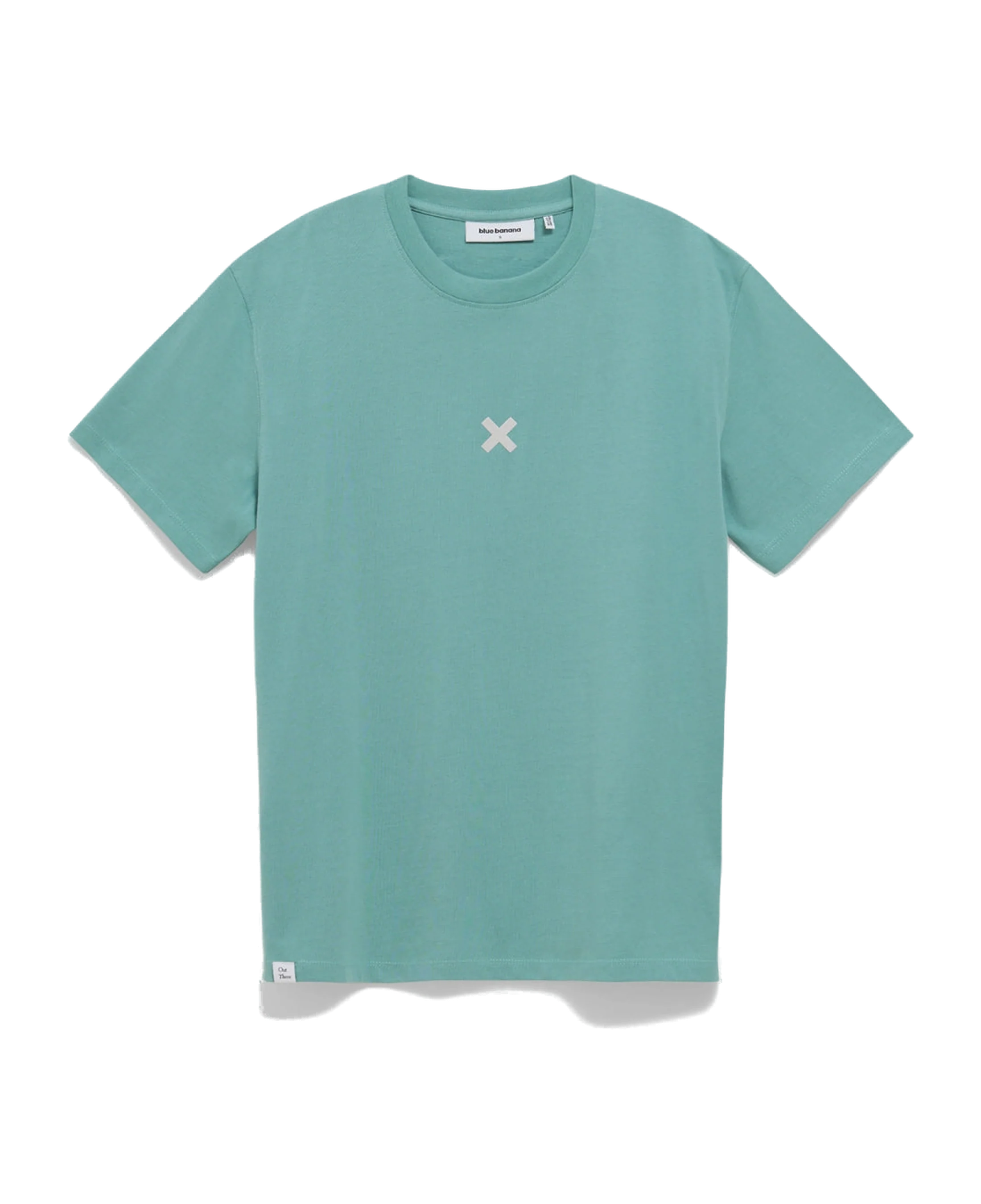 Camiseta BLUE BANANA Bonfire Dusty Acqua - vista frontal