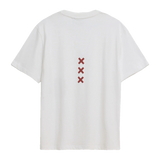 Camiseta BLUE BANANA Bonfire Blanca - vista trasera