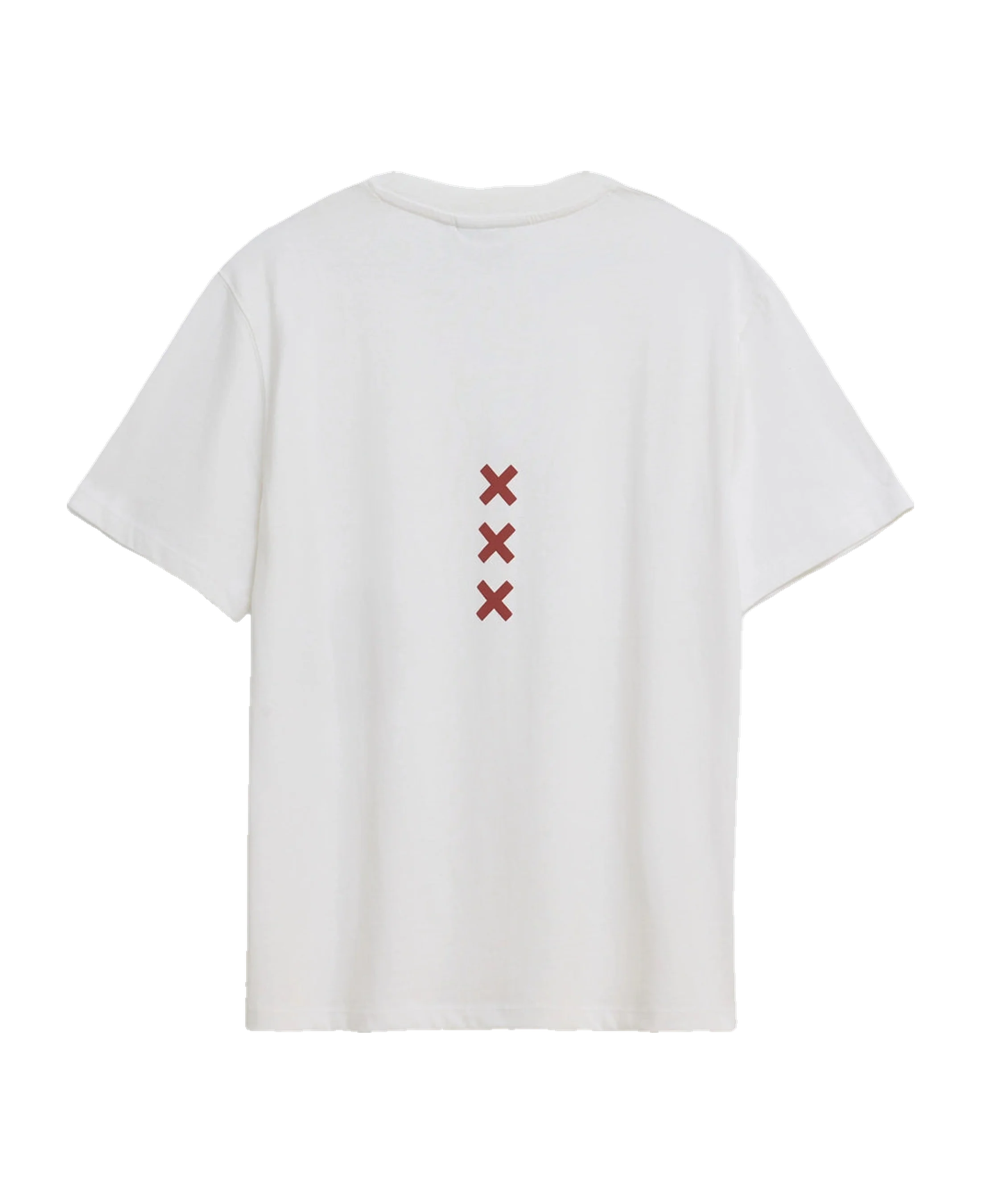 Camiseta BLUE BANANA Bonfire Blanca - vista trasera