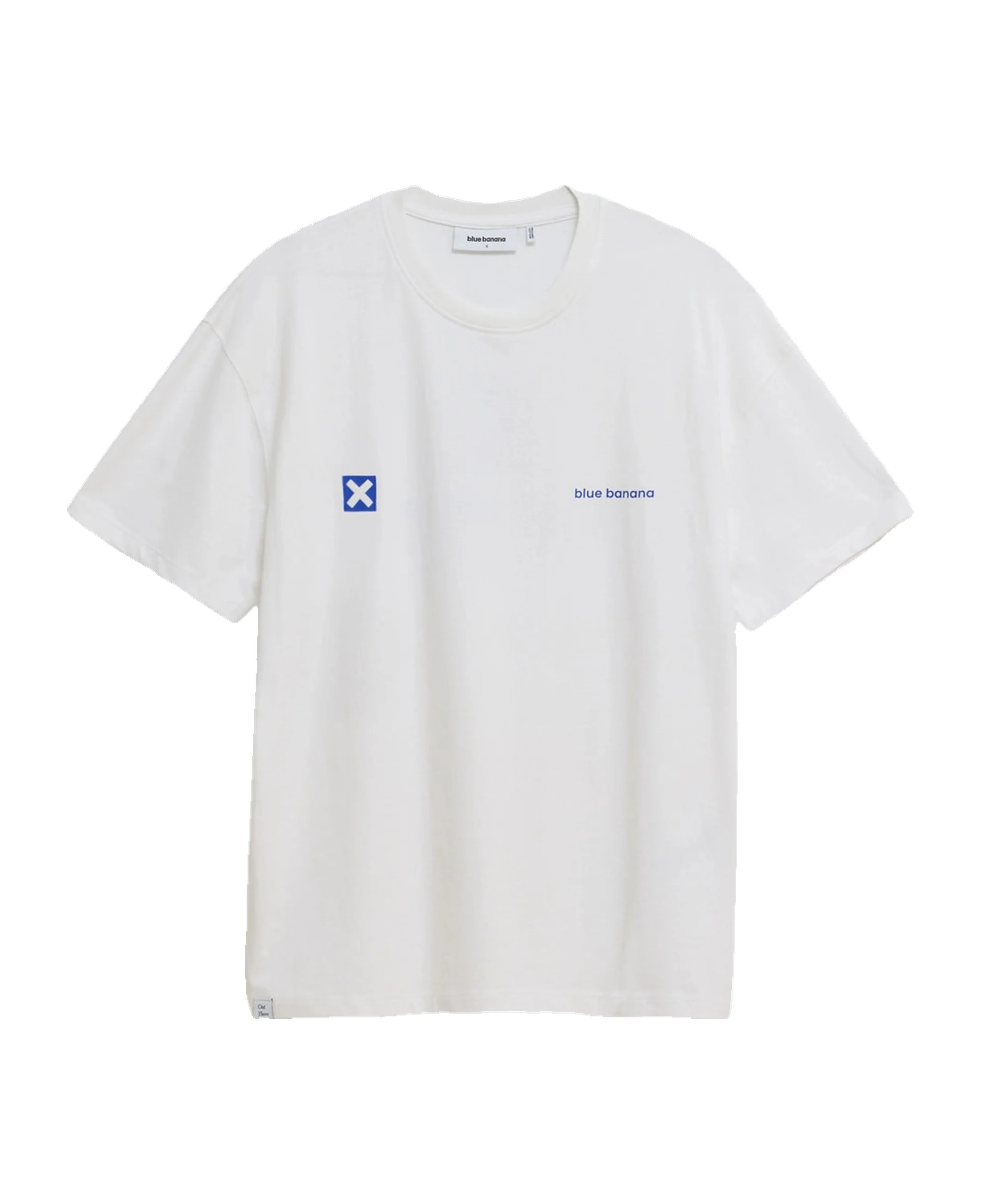 Camiseta BLUE BANANA Core Blanca - vista frontal