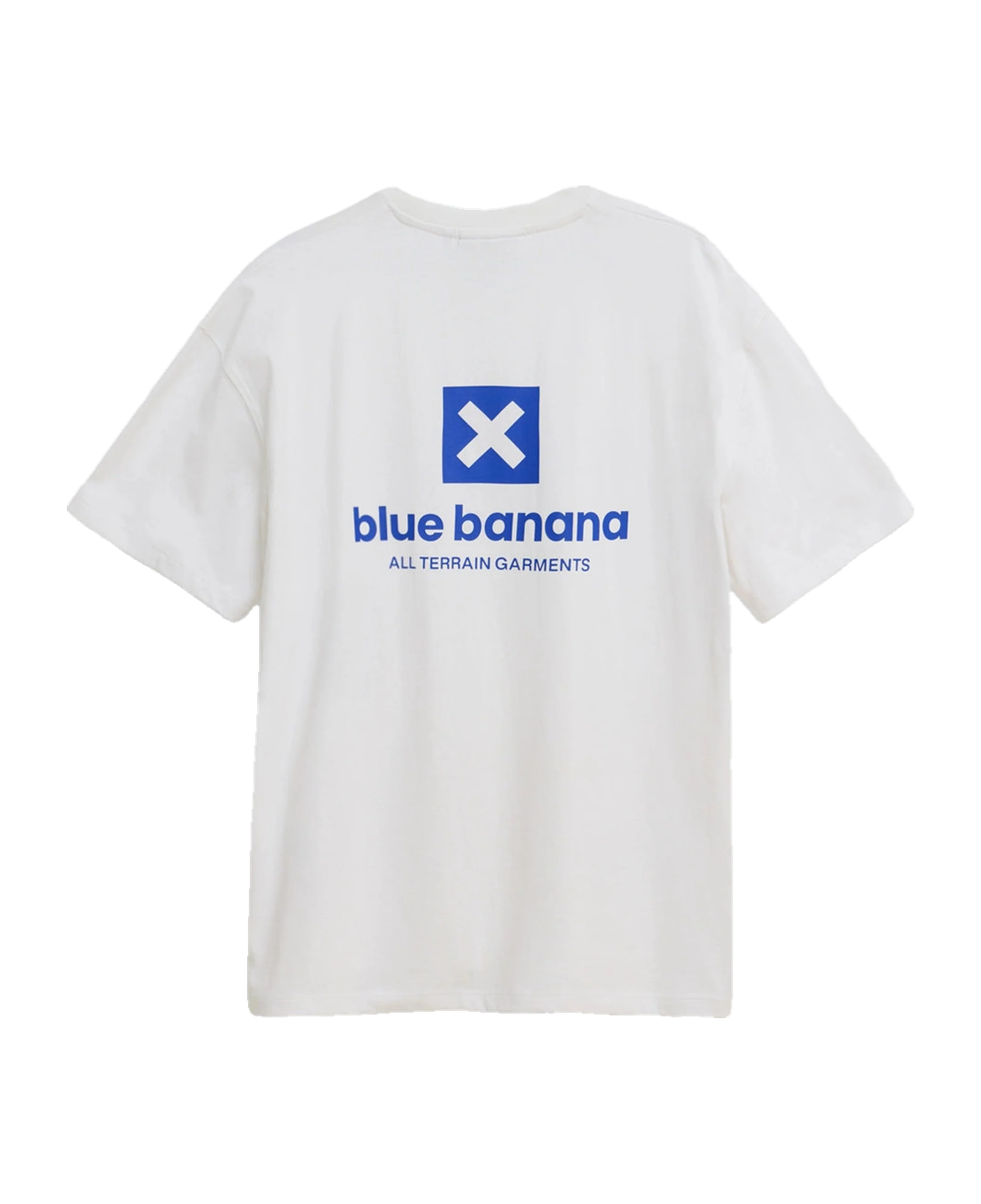 Camiseta BLUE BANANA Core Blanca - vista trasera