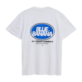 Camiseta BLUE BANANA Circle Blanca - vista trasera