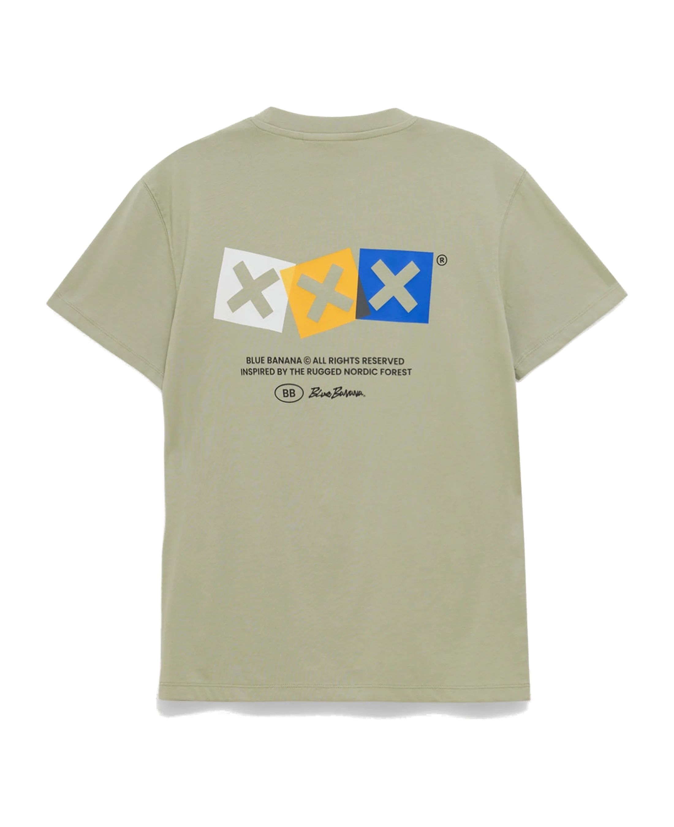 Camiseta BLUE BANANA Dice Sage - vista trasera