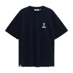 Camiseta BLUE BANANA Flower Azul Marino - vista frontal