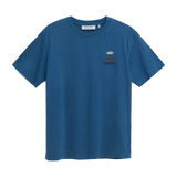 Camiseta BLUE BANANA Forest Indigo Blue - vista frontal