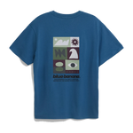 Camiseta BLUE BANANA Forest Indigo Blue - vista trasera