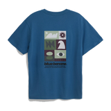 Camiseta BLUE BANANA Forest Indigo Blue - vista trasera