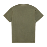 Camiseta BLUE BANANA Iconic Olive Green - vista trasera