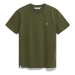 Camiseta BLUE BANANA Logo Olive Green - vista frontal
