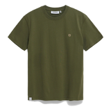 Camiseta BLUE BANANA Logo Olive Green - vista frontal