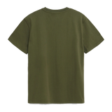 Camiseta BLUE BANANA Logo Olive Green - vista trasera