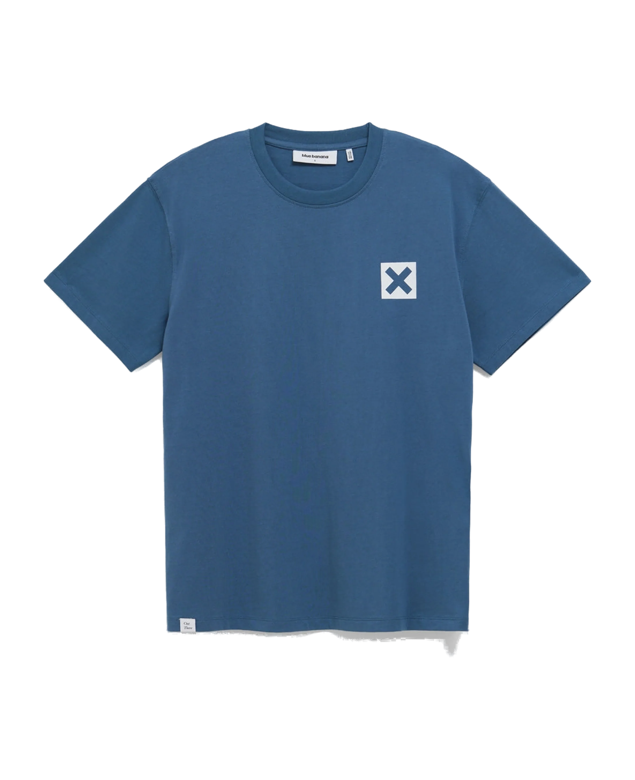 Camiseta BLUE BANANA Nature Indigo Blue - vista frontal