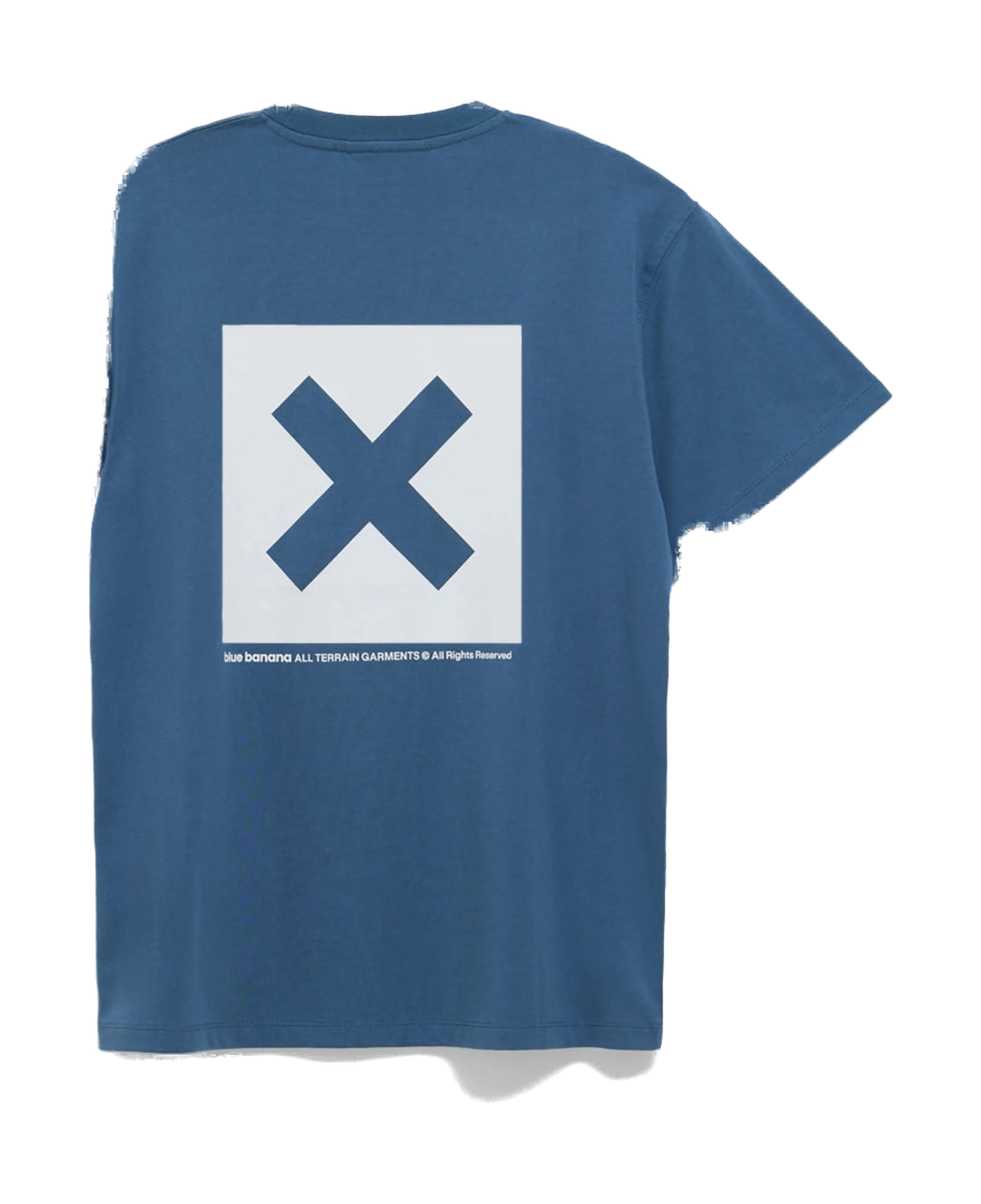 Camiseta BLUE BANANA Nature Indigo Blue - vista trasera