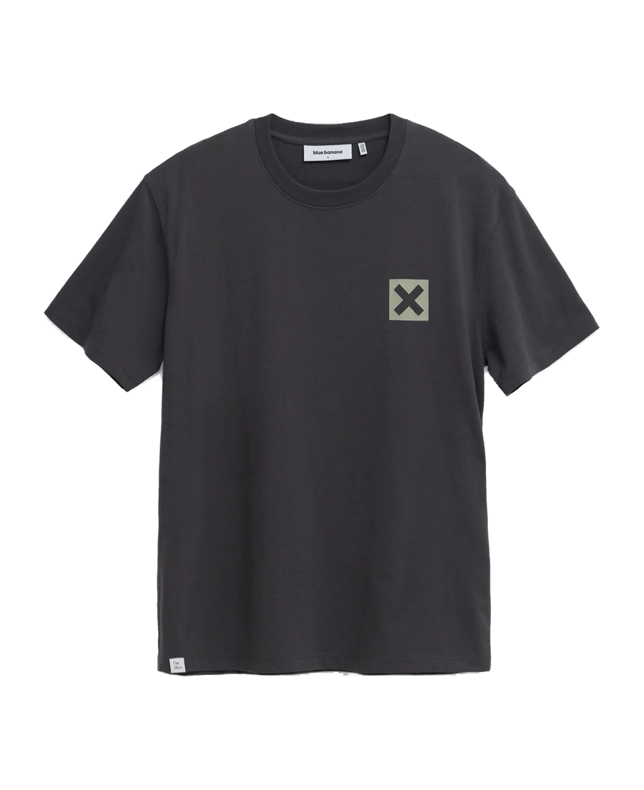 Camiseta BLUE BANANA Nature Antracita - vista frontal