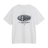 Camiseta BLUE BANANA Oval Blanca - vista trasera