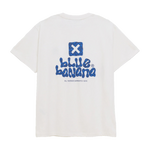 Camiseta BLUE BANANA Puffy Blanca - vista trasera