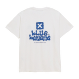 Camiseta BLUE BANANA Puffy Blanca - vista trasera