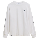 Camiseta de manga larga BLUE BANANA Mountain Blanca - vista frontal